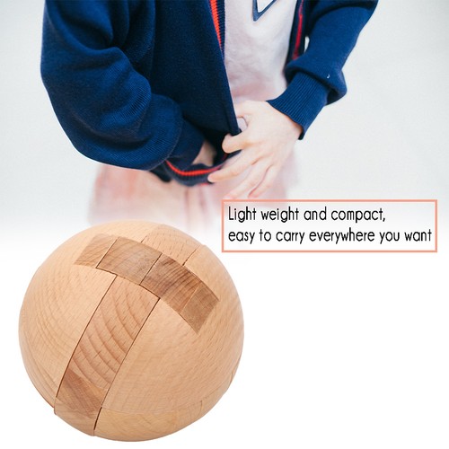 Large wooden kongming lock - large,