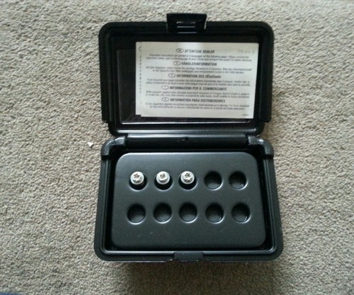 Jaguar set servicing tool - set, "servicing