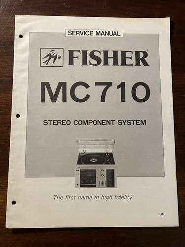 Fisher mc710 stereo system - fisher,