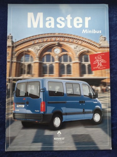Renault master minibus - renault,