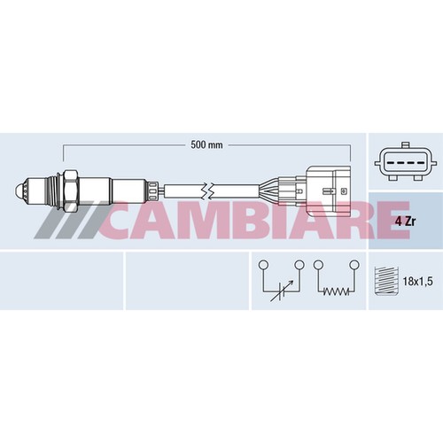 Lambda sensor for - for, renault