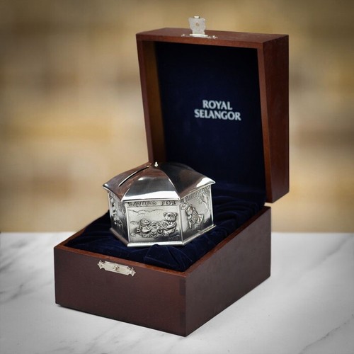 Royal selangor pewter teddy - royal,