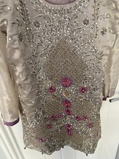 Pakistani Designer Suit Size M Readymade Party Kameez Trouser Outfit