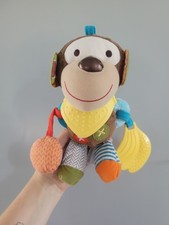 Skip Hop Bandana Buddies Monkey Sensory Activity Toy for Babies
