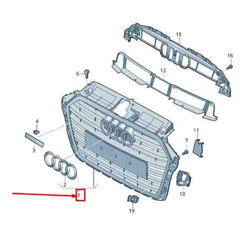 Audi sportback radiator - a3,