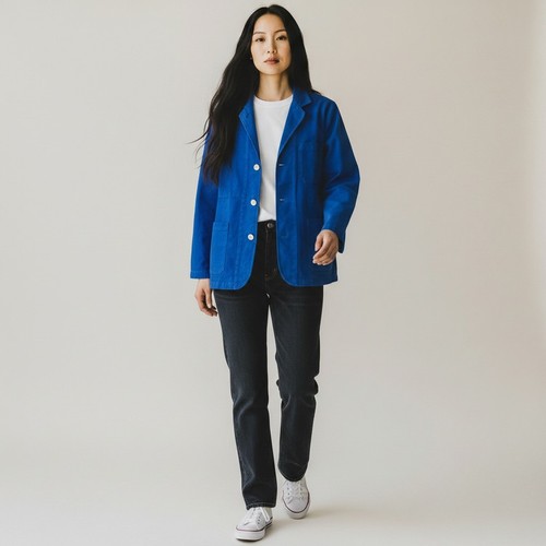 Toast womens blue chore - toast,