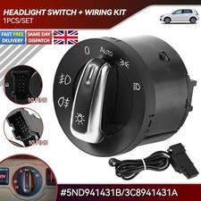 For VW Golf MK6 MK5 GTI Jetta Tiguan Auto Car Headlight Head Light Switch Sensor