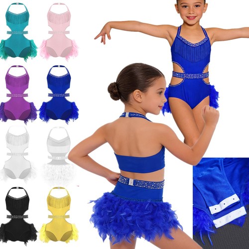 Girls latin dance halter - girls,