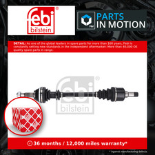Drive Shaft fits CITROEN RELAY 244 2.2D Front Left 02 to 06 Driveshaft 3272CK