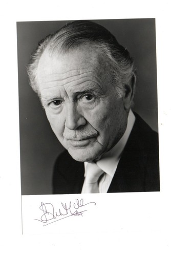 John mills actor signed - mills, 6x4