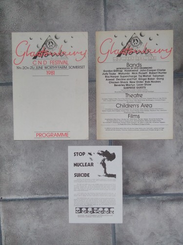 1981 glastonbury cnd festival - glastonbury,