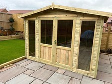 12X10 SUMMERHOUSE APEX GARDEN