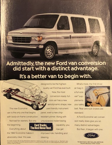 1992 ford econoline van - 1992,