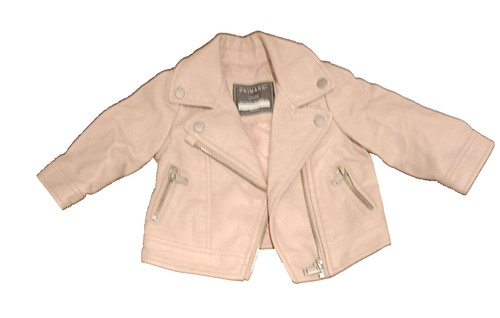 Faux leather jacket babies age - babies,