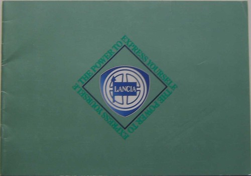 Lancia range 1985 original - lancia, 1985-86