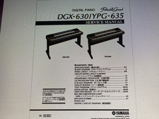 Yamaha dgx 630 - dgx-630, service