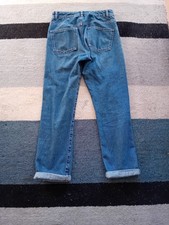 Topshop Blue Boyfriend Jeans Size  W25 32L 