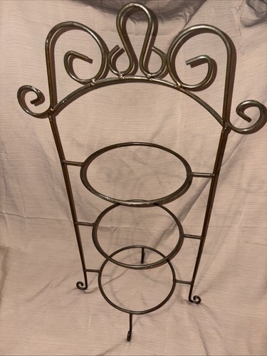 Vintage tier wrought - 3-tier, iron