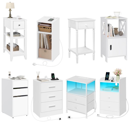 Woltu bedside table cabinet - bedside,