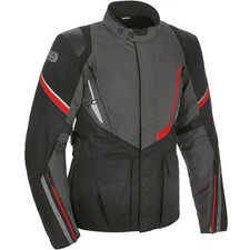 Oxford Motorbike Motorcycle Montreal 4.0 Textile Jacket - Black Grey Red