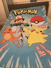 Vintage Pokemon Reversible Quilt Cover Set Single