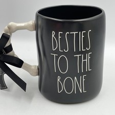 Rae Dunn 'Besties To The Bone' Large Mug Artisan Collection By Magenta Halloween