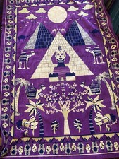 Vintage egyptian wall hanging - wall,