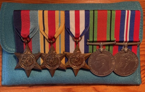 Ww2 five medal group 1939 - medal, 1939-45