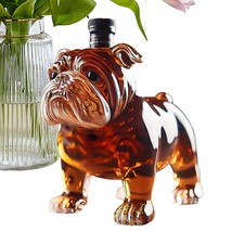 Bulldog Whisky Bottle Dog