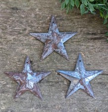Set of 3 - 3.5" RUSTY