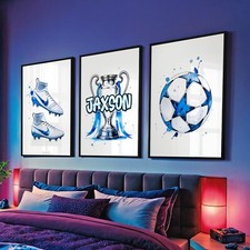 Personalised Football Prints