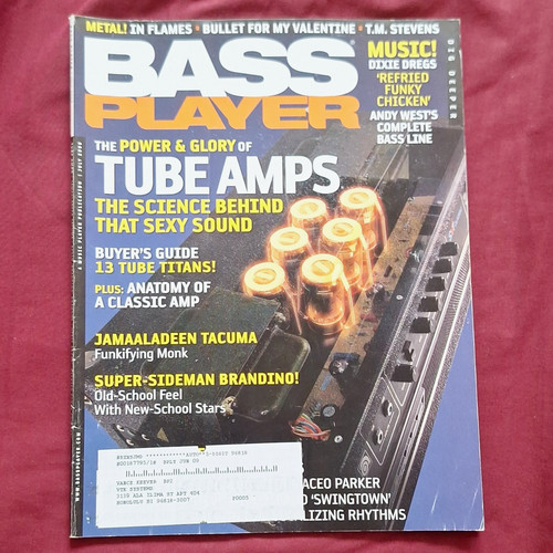 Bass player magazine - player, 2009