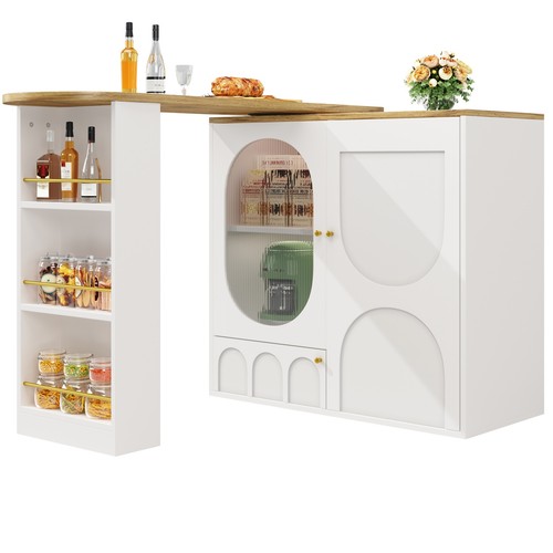 Kitchen island extendable bar - island,