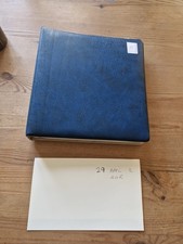 Stamp albums with - stamp,