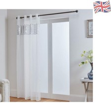 Light-Filtering White Sequin