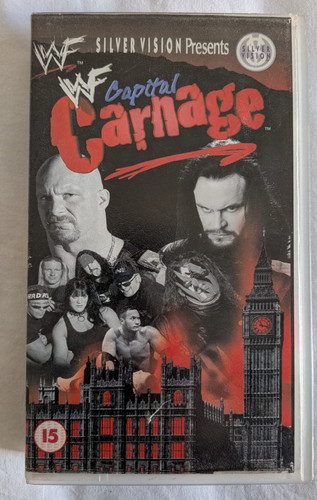 Wwf capital carnage vhs - capital,