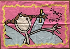 Vintage Pink Funky Fairy