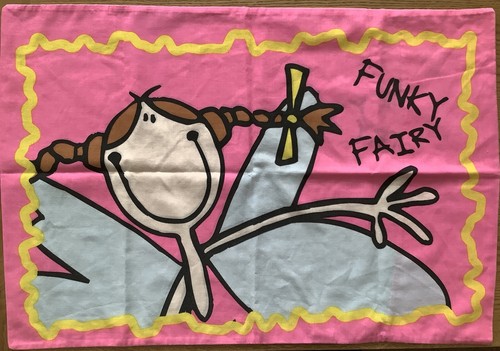 Vintage pink funky fairy - funky,
