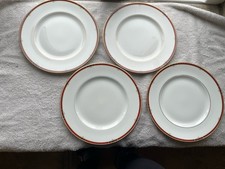 Wedgewood Diner Plates 10.5” Colorado Set Of 4 Bone China Vintage