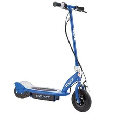 Razor E100 Childrens Ride on Electric Scooter 8 Years 10mph Kids eScooter – Blue