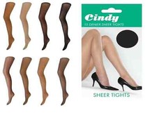 3 PAIRS CINDY 15 DENIER SHEER
