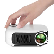 UK 4K 3D Projector Smart HD LED WiFi Mini Office Cinima Home Theater HDMI USB
