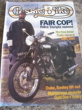 CLASSIC BIKE JAN 1989 FAIR COP