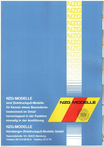 Nzg die cast - die-cast, trucks