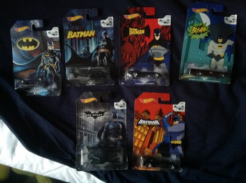 Batman hotwheels cars set - hotwheels,
