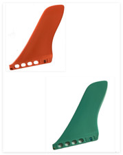 2nd Generation Unconventional SUP Fin PVC Orange Split Balanced Rudder Surf Fin