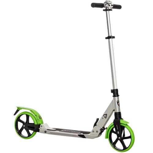 oxelo adult folding scooter