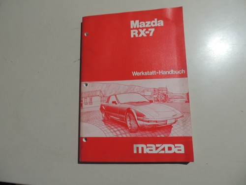 Mazda fb2 workshop manual - rx-7,