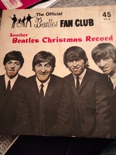Beatles Another Christmas Record Fan club Flexi 1964 Lyn 757 + envelope + Insert