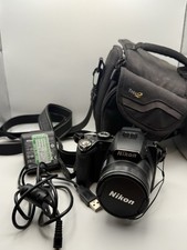 A Nice Nikon Coolpix P100 Digital Camera 10.3 MP wide 26x Tested W/ Charger
